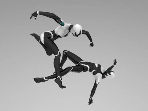 Cyborg Stock-Illustration