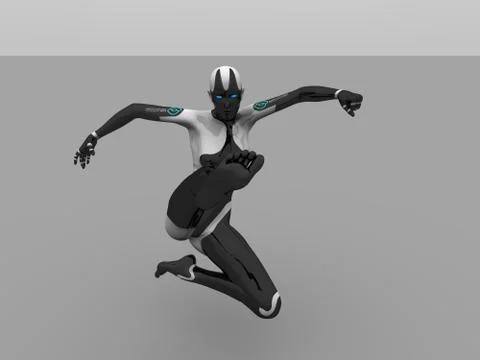 Cyborg Stock-Illustration