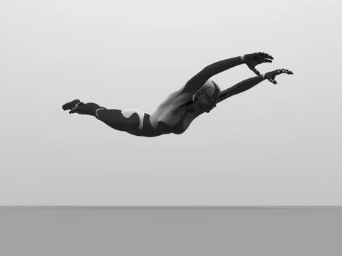 Cyborg Illustrazione stock