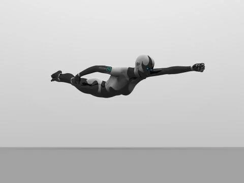 Cyborg Stock Illustration