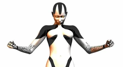 Cyborg Stock-Illustration