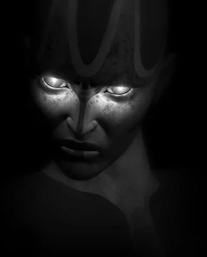 Cyborg Illustrazione stock