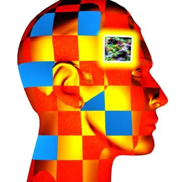 Cyborg Illustrazione stock