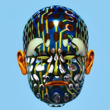 Cyborg Stock Illustration