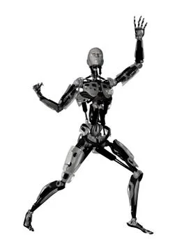 Cyborg Illustrazione stock