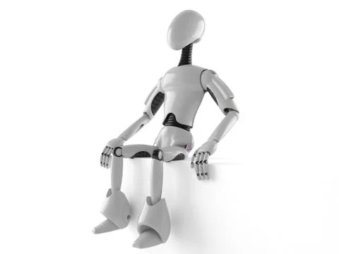 Cyborg Stock Illustration