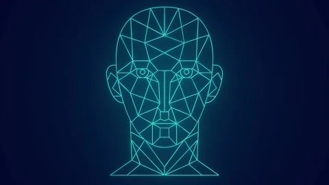 Cyborg robot artificial intelligence animation Stock Footage 241162124