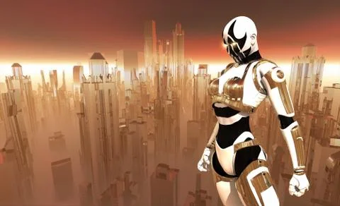 Cyborg(s) Stock-Illustration