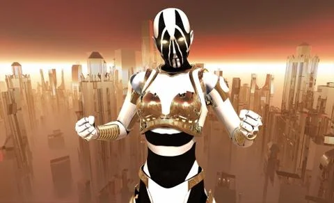 Cyborg(s) Stock Illustration