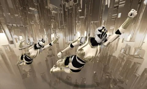 Cyborg(s) Stock-Illustration