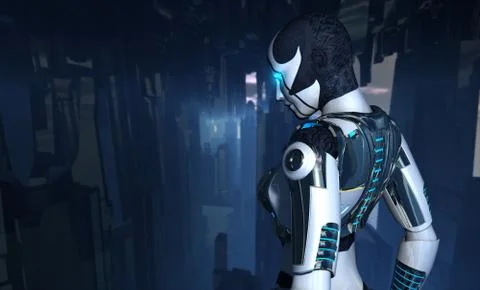 Cyborg(s) Stock Illustration