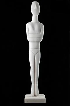 Cycladic  figurine Foto stock
