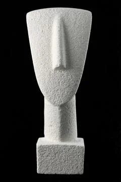 Cycladic  figurine Foto stock