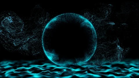 Cycle cyber background. Stock Footage 110189038