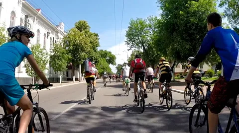 Cycle festival Stock Footage 51714501