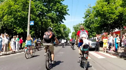 Cycle festival Stock Footage 51715135