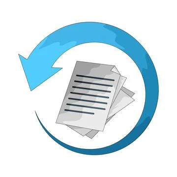 Cycle illustration 스톡 일러스트