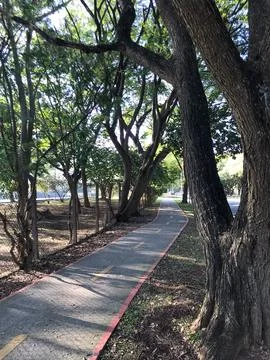 Cycle lane Stock Photos