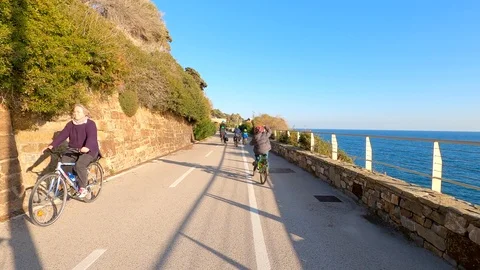 Cycle path Stock Footage 122819250