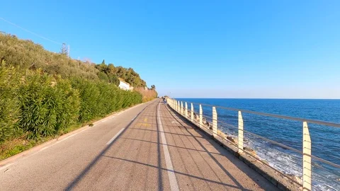 Cycle path Stock Footage 122819275