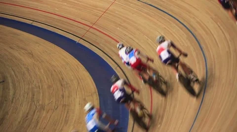 Cycle race Pursuit Stock Footage 51678858
