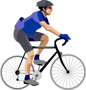 Cycle Sport Stock Illustration