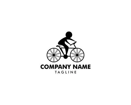 Cycle Sport Logo Template Design Stock Illustration