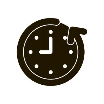 Cycle of time icon in trendy flat style isolated. Eps 10. Stock Illustration