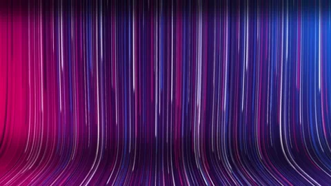 Cycled 3d animation. Abstract background with ascending colorful neon line. Stock Footage 255610346