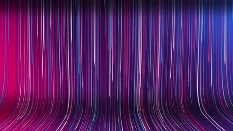 Cycled 3d animation. Abstract background with ascending colorful neon line. Stock Footage 255610367