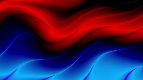 Cycled 3d animation. Abstract background with ascending colorful neon lines Stock Footage 339472326