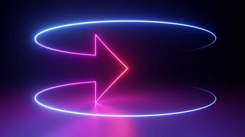 Cycled 3d animation, abstract minimalist geometric background. Stock Footage 235535383
