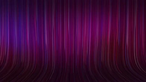 Cycled 3d animation. Abstract neon background. Glowing lines Stock Footage 257705648