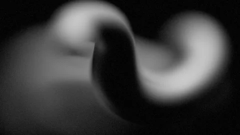 Cycled 3d animation. Abstract unfocussed grainy background of moving shadow Stock Footage 307382381