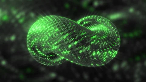 Green Infinity Symbol Stock Footage ~ Royalty Free Stock Videos | Pond5