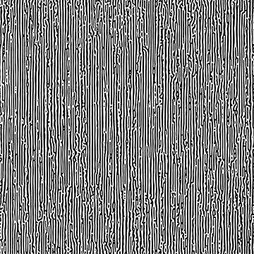 Cyclic Symmetric Multiscale Turing Pattern. Monochrome texture Stock Illustration