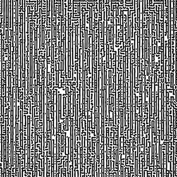 Cyclic Symmetric Multiscale Turing Pattern. Monochrome texture 스톡 일러스트