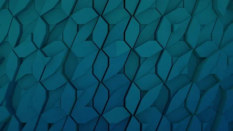 Cyclically moving surface. 3d animation of a seamless loop 스톡 동영상 167524309