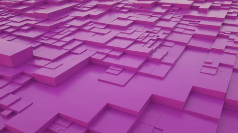 Cyclically moving surface. 3d animation of a seamless loop 動画素材 171970943