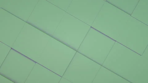 Cyclically moving surface with a geometric pattern. 스톡 동영상 169449490