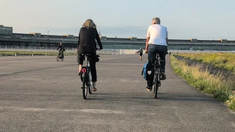 Cycling in Berlin, Germany. Stock Footage 315658137