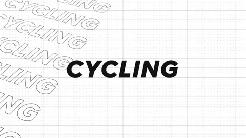 Cycling black and white creative promotion program broadcast sport design. .. Stock-Footage 259604015