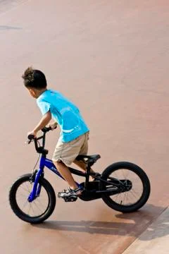 Cycling boy Stock Photos