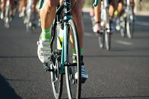 Cycling competition Foto stock