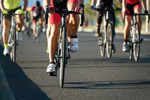 Cycling competition Stock Photos