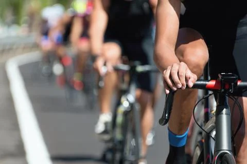 Cycling competition Foto stock