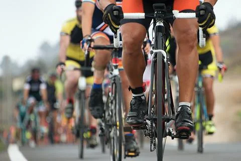 Cycling competition Stock Photos
