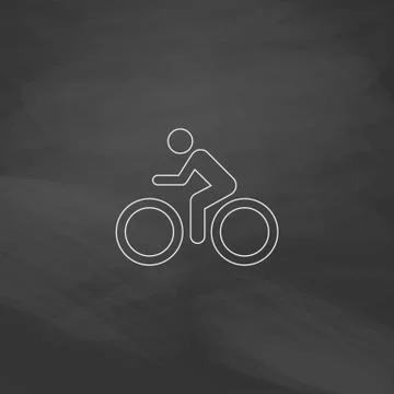 Cycling computer symbol Stock Illustration