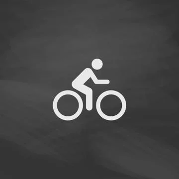 Cycling computer symbol Stock Illustration