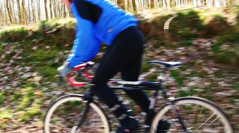 Cycling exercise Stock Photos